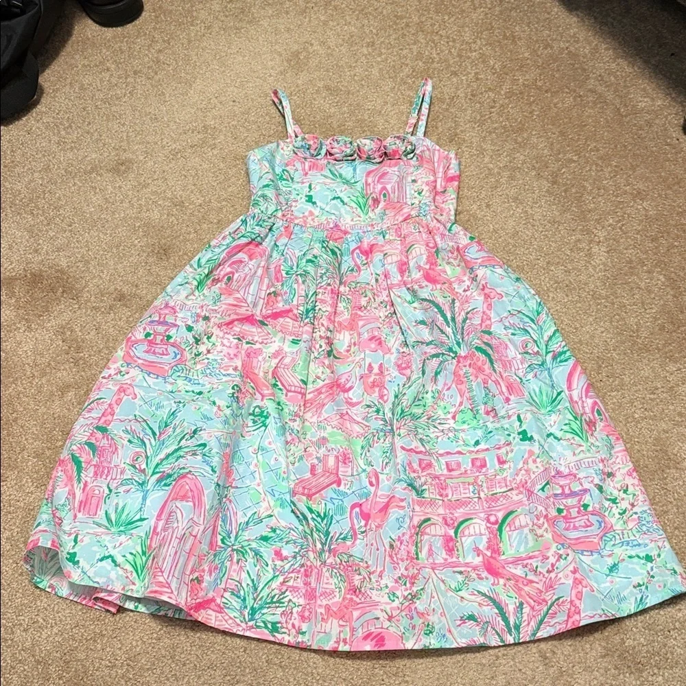 Lilly Pulitzer Bellamy Print MIDI dress size 5